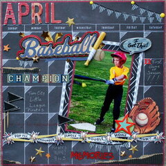 "April Baseball" wk 31/52