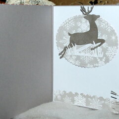 "Velveteen  Deer" Christmas Card