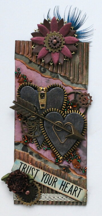 Tag#2 Steampunk Project &quot;Trust your Heart&quot;