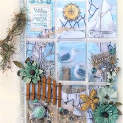 "By the Sea" Pocket Letter for Pam