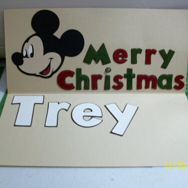 Merry Christmas Trey (Inside)