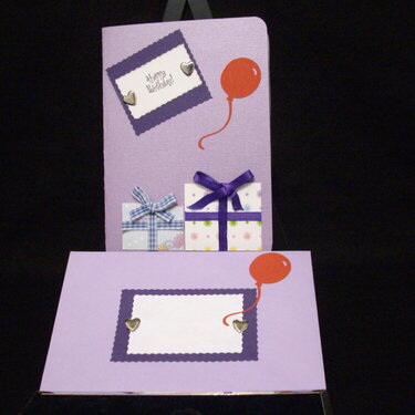 Happy Birthday Balloon Card