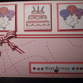 Cake @ Balloons B-day Card