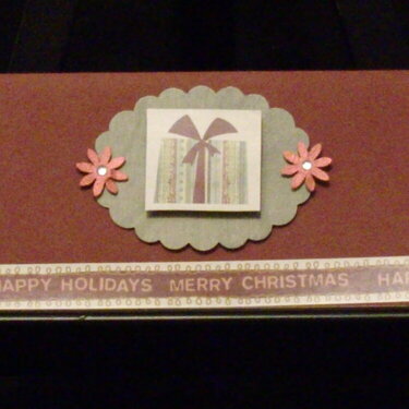 Merry Christmas Gift Card Holder