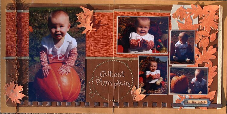 Cutest Pumpkin in the Patch