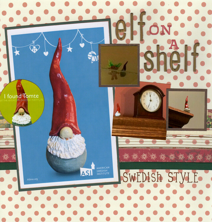 Elf on a Shelf Swedish Style
