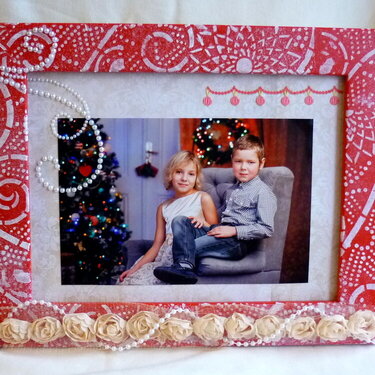 Frame for New year photo