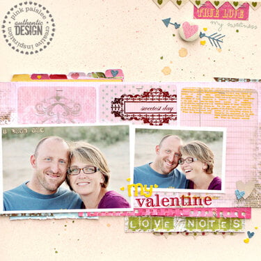 My Valentine *Pink Paislee*