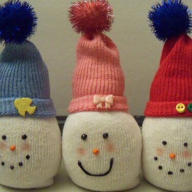 3 Baby Snowmen