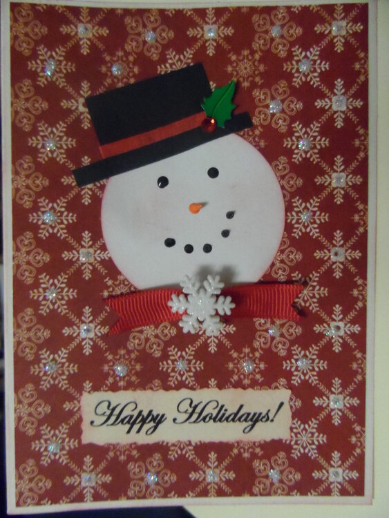 Snowman Card