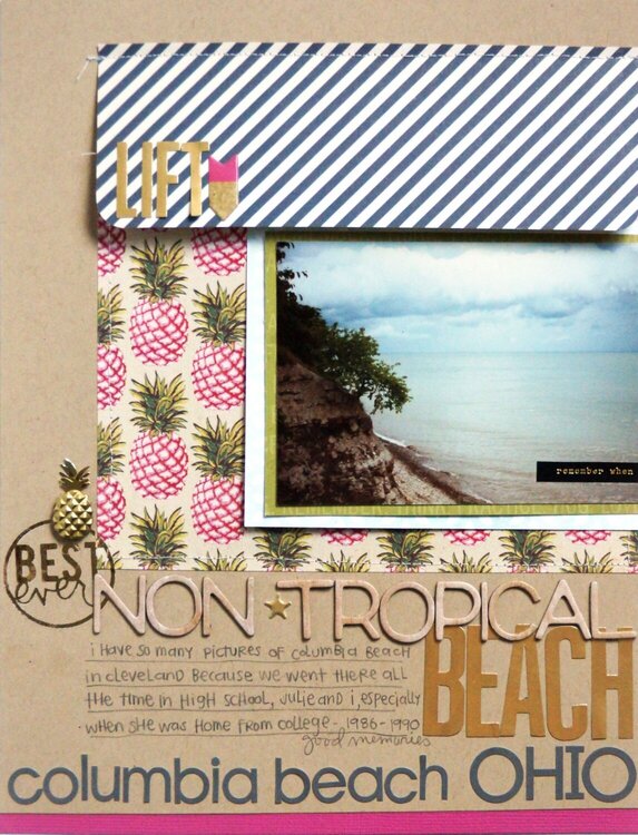 Non-Tropical Beach