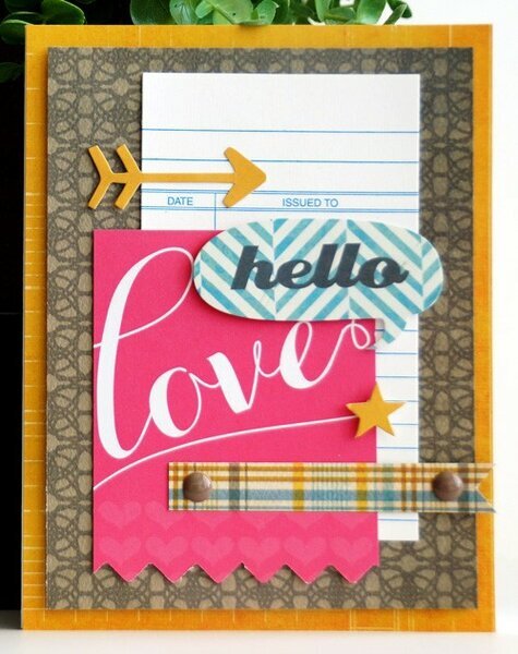 Hello Love card *Cocoa Daisy Jan 13*