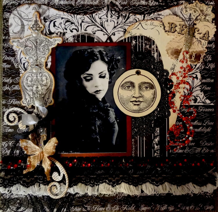 Ode to Lace and Pearls **Scraps of Darkness** Dec Round Robin