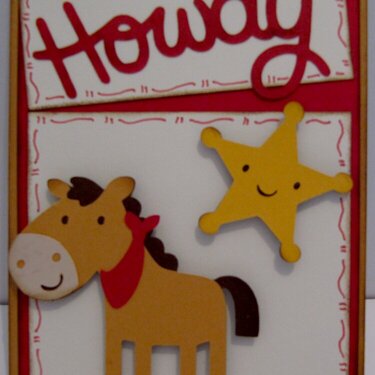 Howdy card