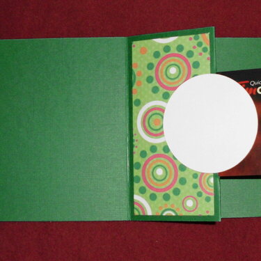 Card/ gift card holder inside