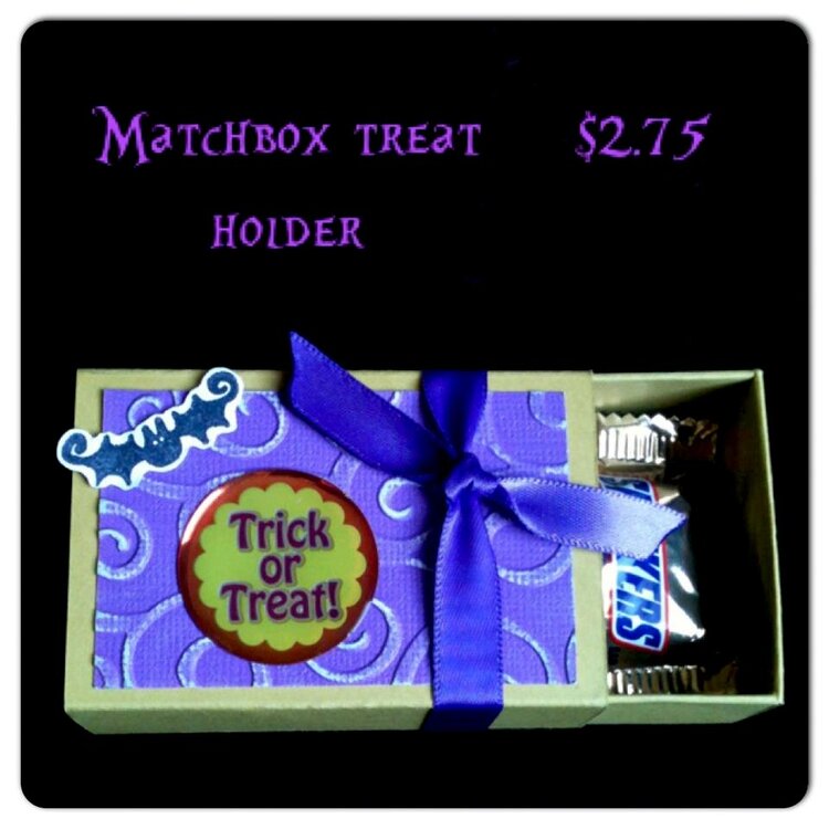 matchbox treat holder