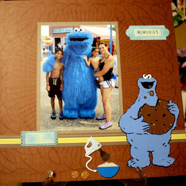 Sesame street cookie monster