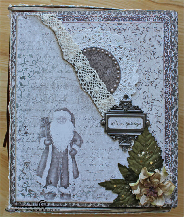 Box with Christmas carols-Maja Design