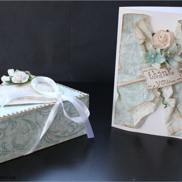 Cakebox with card