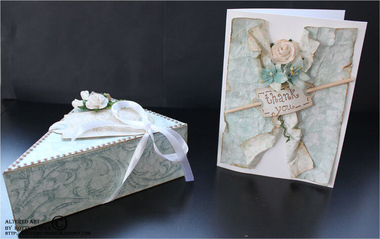 Cakebox with card
