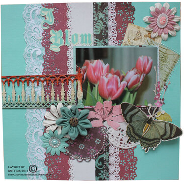 In bloom - July kit The Flying Unicorn