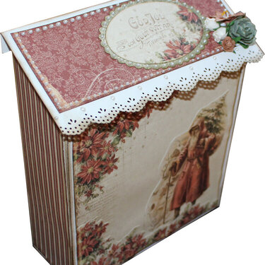 Christmas card box