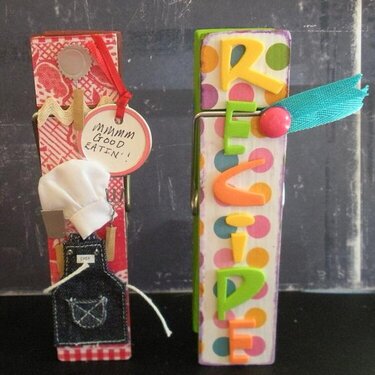 Recipe Altered Giant Clothespins