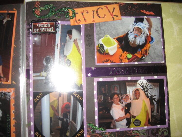 Right Page of Trick or Treating 2008