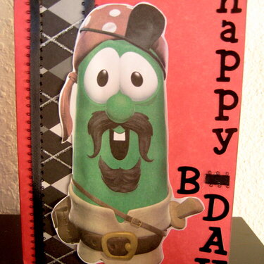 Happy B-day Veggie Pirate