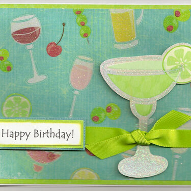 birthday cocktail