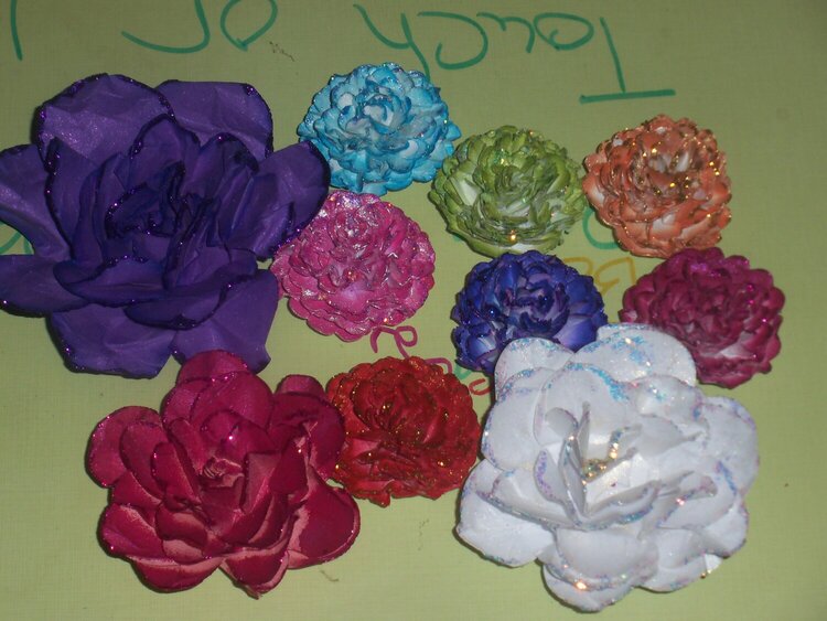 handmade flowers