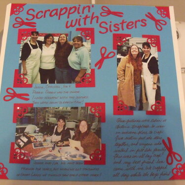 Scrappin with Sisters