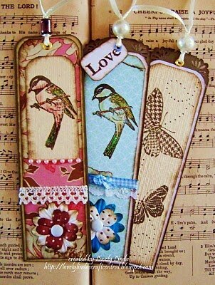 Spring Bookmarks by Linda Lucas