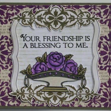 Melisa&#039;s Friendship card