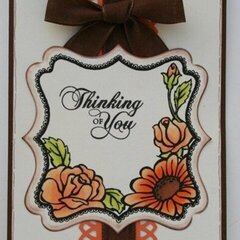 Melisa's "Thinking of You" card