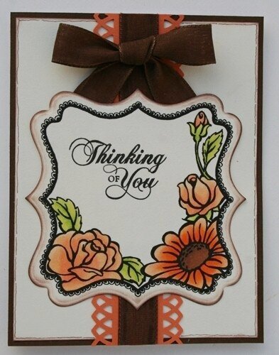 Melisa&#039;s &quot;Thinking of You&quot; card