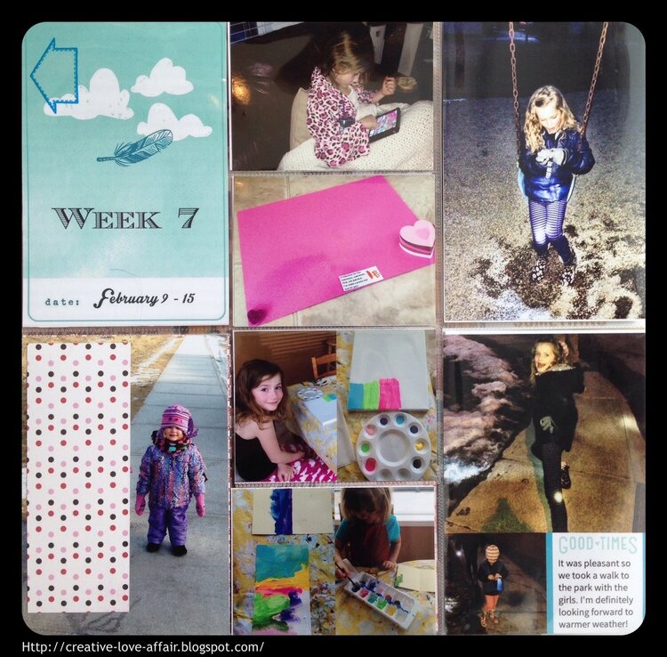 Week 7 Project Life 2015