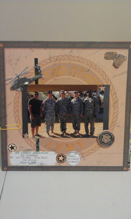my oldest air assault graduation