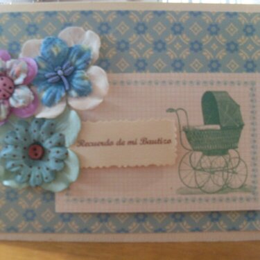 Card for baby boy