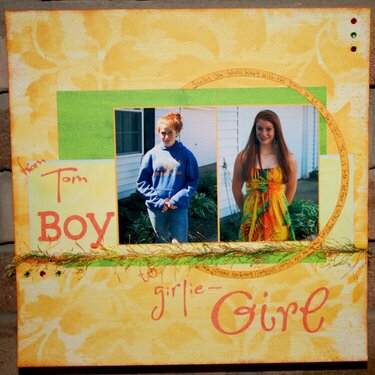 From Tom-Boy to Girlie-Girl