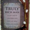 Father's Day Card - Truly Rich Man
