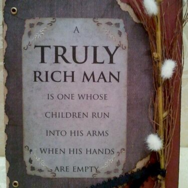 Father&#039;s Day Card - Truly Rich Man