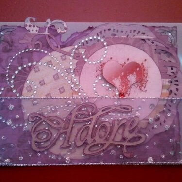 Adore Valentine Card