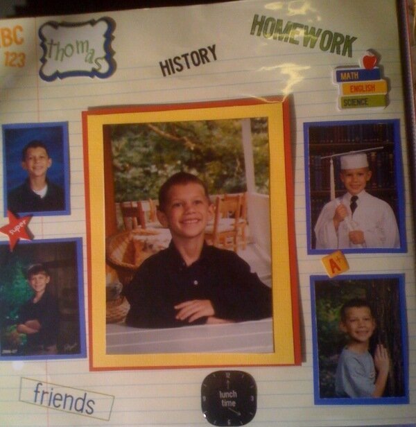 Thomas' school days