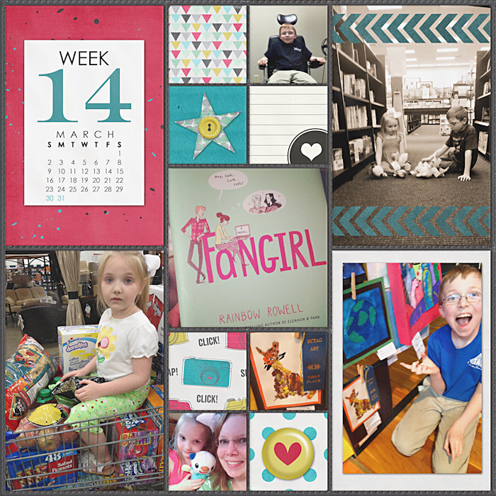 Project Life 2014 Week 14 Right