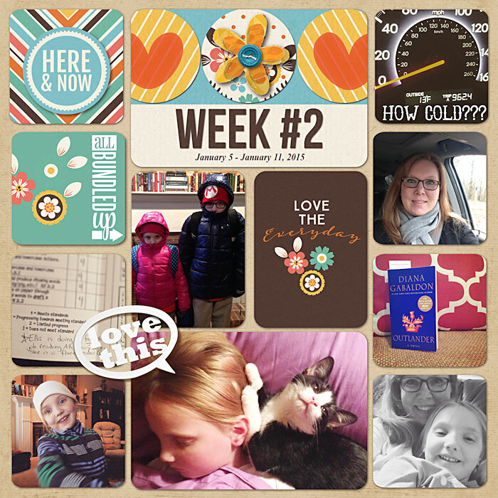 Project Life 2015 Week 2 Right