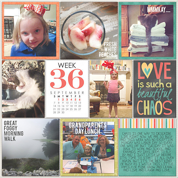 Project Life 2014 Week 36 Right