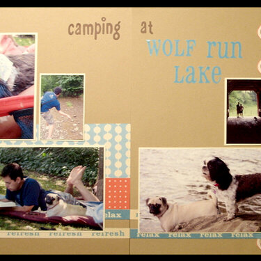 Camping at Wolf Run Lake