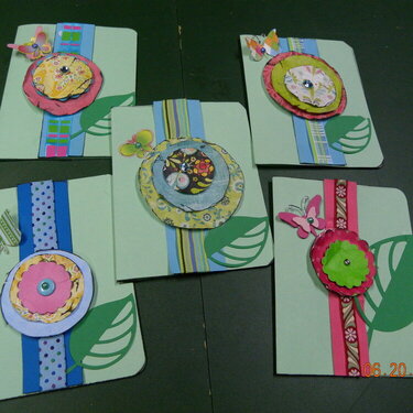 Female birthday cards for Mariah&#039;s swap