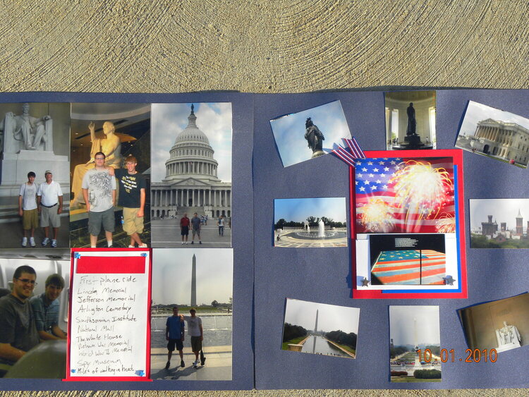 Tommy&#039;s Washington, D.C. journaled layout